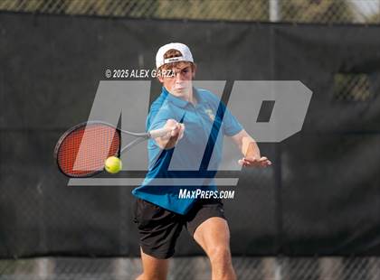 Thumbnail 3 in UIL Tennis 1A & 2A Boys Quarterfinal photogallery.