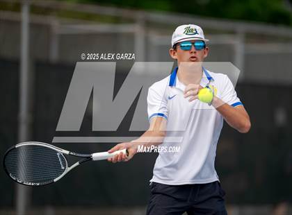 Thumbnail 1 in UIL Tennis 1A & 2A Boys Quarterfinal photogallery.