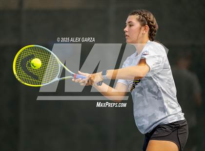 Thumbnail 3 in UIL Tennis 1A & 2A Boys Quarterfinal photogallery.