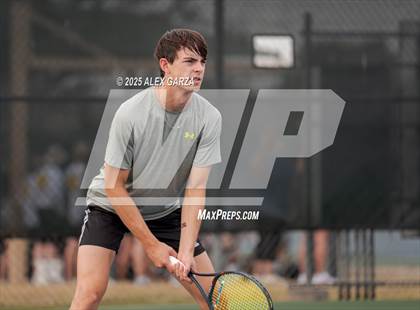 Thumbnail 1 in UIL Tennis 1A & 2A Boys Quarterfinal photogallery.