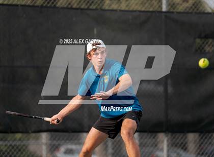 Thumbnail 2 in UIL Tennis 1A & 2A Boys Quarterfinal photogallery.