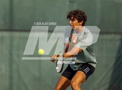Thumbnail 3 in UIL Tennis 1A & 2A Boys Quarterfinal photogallery.