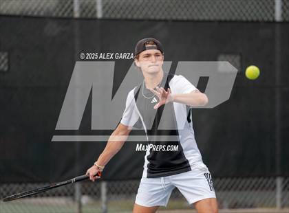 Thumbnail 3 in UIL Tennis 1A & 2A Boys Quarterfinal photogallery.