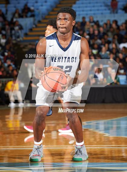 Thumbnail 1 in Heritage vs. Independence (NCHSAA 4A Final) photogallery.