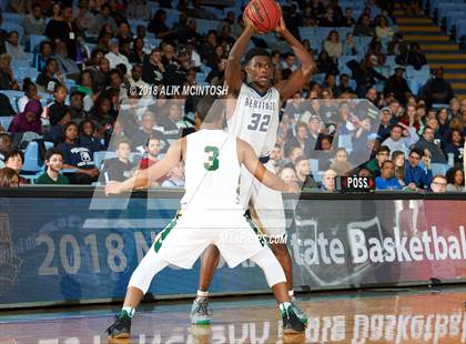 Thumbnail 3 in Heritage vs. Independence (NCHSAA 4A Final) photogallery.