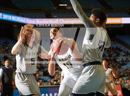 Thumbnail 1 in Heritage vs. Independence (NCHSAA 4A Final) photogallery.