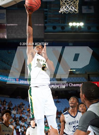 Thumbnail 2 in Heritage vs. Independence (NCHSAA 4A Final) photogallery.