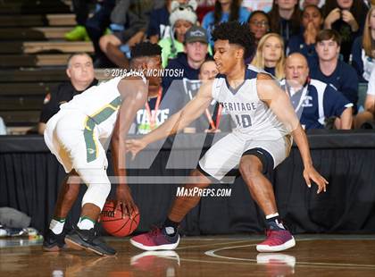 Thumbnail 2 in Heritage vs. Independence (NCHSAA 4A Final) photogallery.