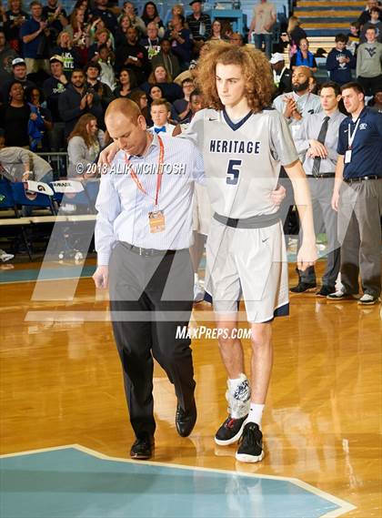 Thumbnail 2 in Heritage vs. Independence (NCHSAA 4A Final) photogallery.