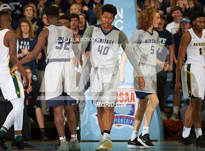 Thumbnail 1 in Heritage vs. Independence (NCHSAA 4A Final) photogallery.