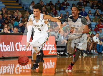 Thumbnail 2 in Heritage vs. Independence (NCHSAA 4A Final) photogallery.