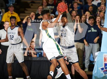Thumbnail 3 in Heritage vs. Independence (NCHSAA 4A Final) photogallery.