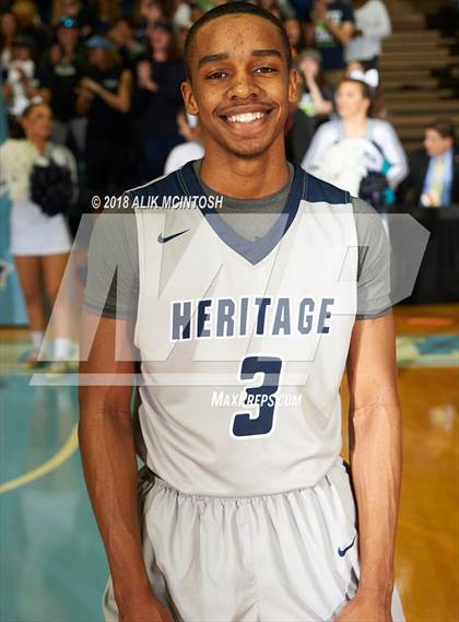 Thumbnail 1 in Heritage vs. Independence (NCHSAA 4A Final) photogallery.