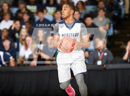 Thumbnail 2 in Heritage vs. Independence (NCHSAA 4A Final) photogallery.