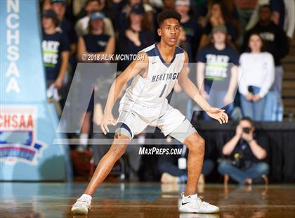 Thumbnail 3 in Heritage vs. Independence (NCHSAA 4A Final) photogallery.