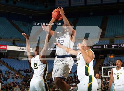 Thumbnail 1 in Heritage vs. Independence (NCHSAA 4A Final) photogallery.
