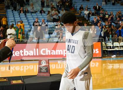 Thumbnail 3 in Heritage vs. Independence (NCHSAA 4A Final) photogallery.