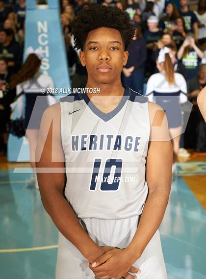 Thumbnail 3 in Heritage vs. Independence (NCHSAA 4A Final) photogallery.