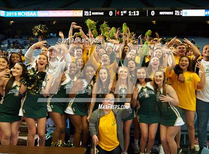 Thumbnail 1 in Heritage vs. Independence (NCHSAA 4A Final) photogallery.