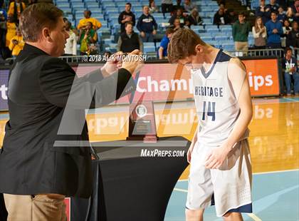 Thumbnail 2 in Heritage vs. Independence (NCHSAA 4A Final) photogallery.