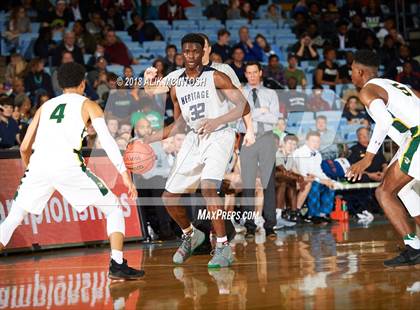 Thumbnail 3 in Heritage vs. Independence (NCHSAA 4A Final) photogallery.