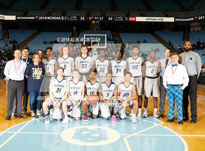 Thumbnail 2 in Heritage vs. Independence (NCHSAA 4A Final) photogallery.