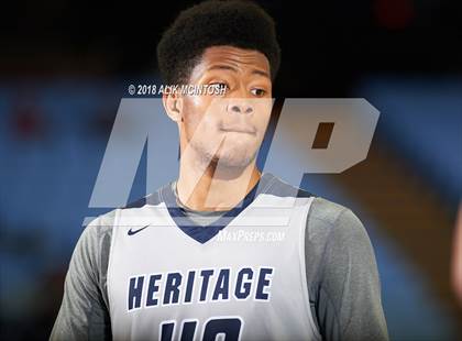 Thumbnail 2 in Heritage vs. Independence (NCHSAA 4A Final) photogallery.