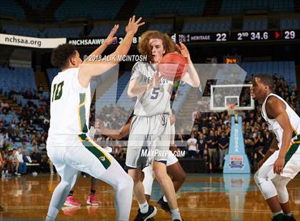 Thumbnail 3 in Heritage vs. Independence (NCHSAA 4A Final) photogallery.
