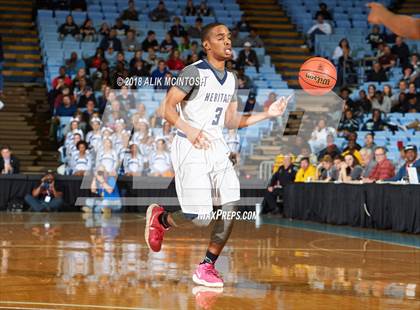 Thumbnail 3 in Heritage vs. Independence (NCHSAA 4A Final) photogallery.