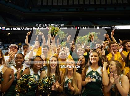 Thumbnail 1 in Heritage vs. Independence (NCHSAA 4A Final) photogallery.