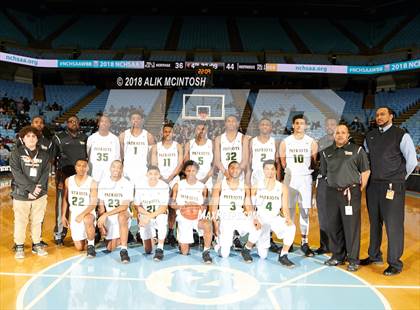Thumbnail 1 in Heritage vs. Independence (NCHSAA 4A Final) photogallery.