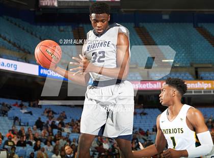 Thumbnail 2 in Heritage vs. Independence (NCHSAA 4A Final) photogallery.