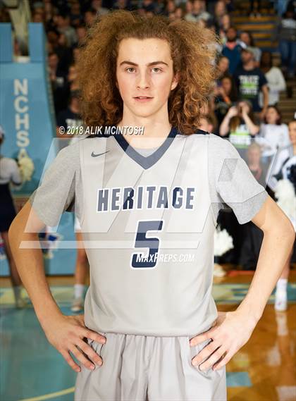 Thumbnail 2 in Heritage vs. Independence (NCHSAA 4A Final) photogallery.