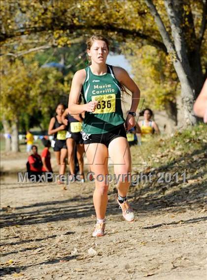 Thumbnail 3 in CIF State Cross Country Championships (Girls Division II) photogallery.