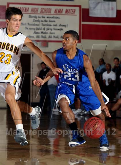 Thumbnail 2 in Ventura vs Price (Rose City Roundball Classic) photogallery.