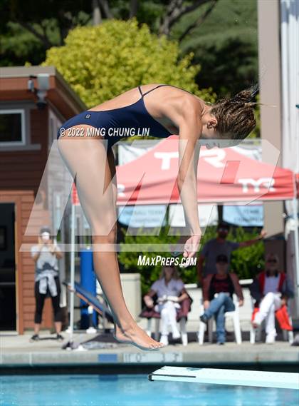 Thumbnail 2 in CIF State Diving Prelims photogallery.