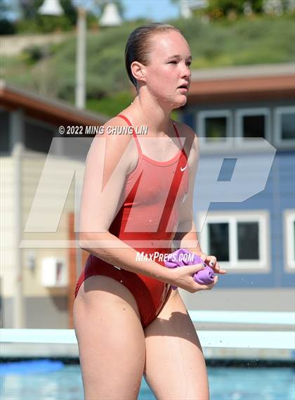 Thumbnail 2 in CIF State Diving Prelims photogallery.