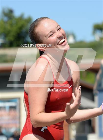Thumbnail 2 in CIF State Diving Prelims photogallery.