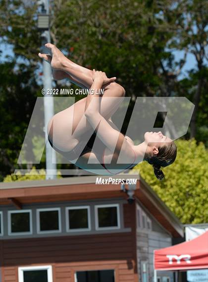 Thumbnail 2 in CIF State Diving Prelims photogallery.