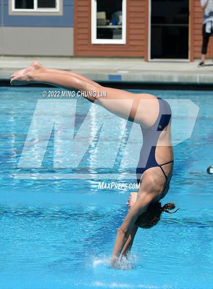 Thumbnail 1 in CIF State Diving Prelims photogallery.