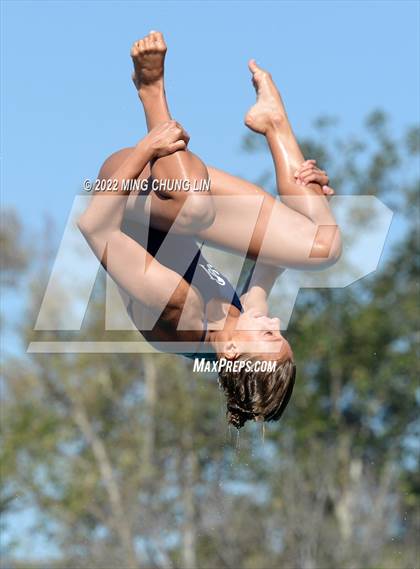 Thumbnail 2 in CIF State Diving Prelims photogallery.
