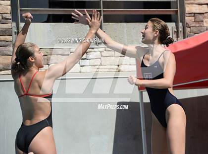 Thumbnail 1 in CIF State Diving Prelims photogallery.