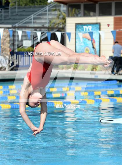 Thumbnail 2 in CIF State Diving Prelims photogallery.