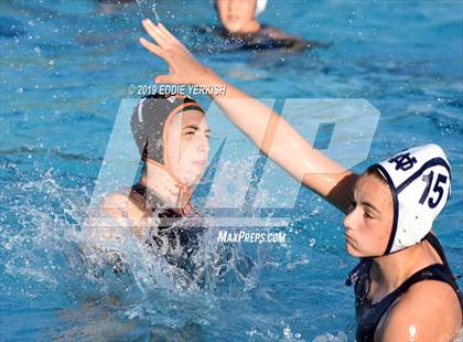 Thumbnail 1 in Notre Dame (SO) vs. Poly-Riverside (Los Altos Tournament) photogallery.
