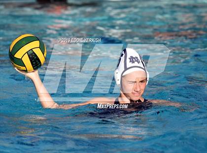 Thumbnail 3 in Notre Dame (SO) vs. Poly-Riverside (Los Altos Tournament) photogallery.