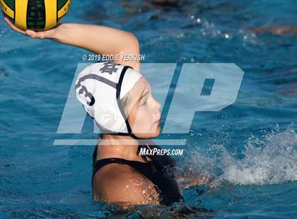 Thumbnail 2 in Notre Dame (SO) vs. Poly-Riverside (Los Altos Tournament) photogallery.