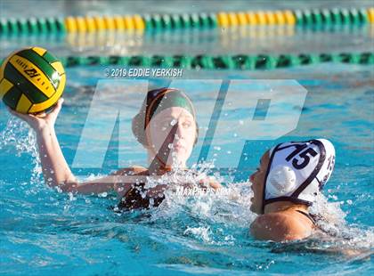 Thumbnail 3 in Notre Dame (SO) vs. Poly-Riverside (Los Altos Tournament) photogallery.