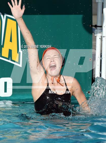 Thumbnail 3 in Notre Dame (SO) vs. Poly-Riverside (Los Altos Tournament) photogallery.