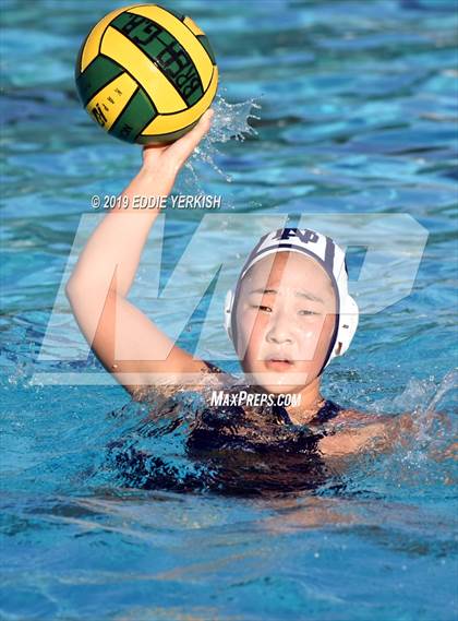 Thumbnail 3 in Notre Dame (SO) vs. Poly-Riverside (Los Altos Tournament) photogallery.