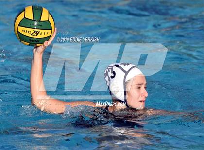 Thumbnail 3 in Notre Dame (SO) vs. Poly-Riverside (Los Altos Tournament) photogallery.